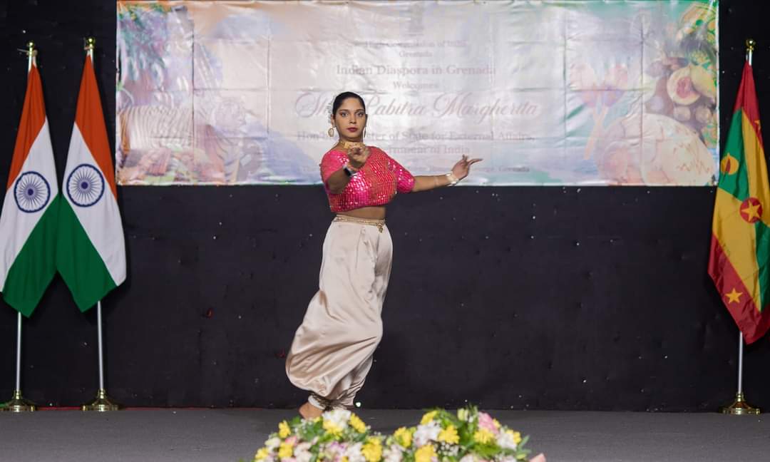 Shri Pabitra Margherita, Minister of State for External Affairs & Textiles interacted with the Indian Diaspora at a function organised by the High Commission at Grenada Trade Centre on 4 October, 2024.